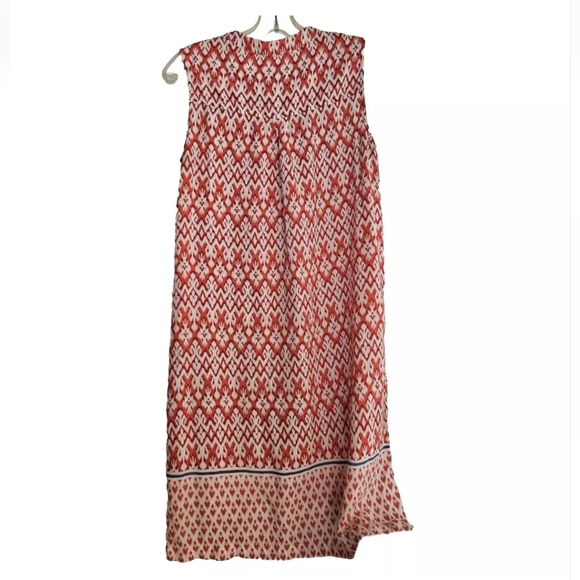 Beach Lunch Lounge Sleeveless Dress Top Multi Color Size Small - Picture 4 of 4